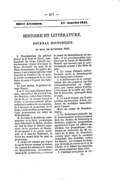 Journal historique et litteraire