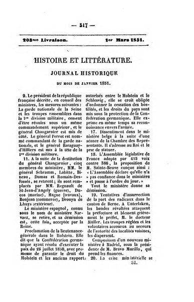 Journal historique et litteraire