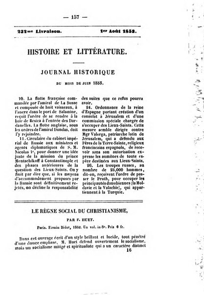 Journal historique et litteraire