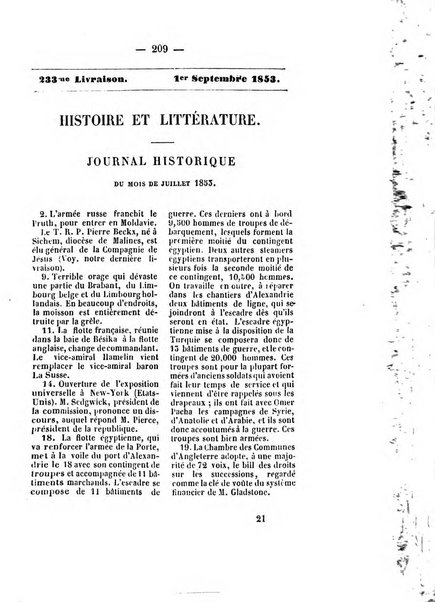 Journal historique et litteraire