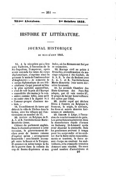 Journal historique et litteraire