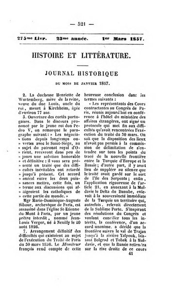 Journal historique et litteraire