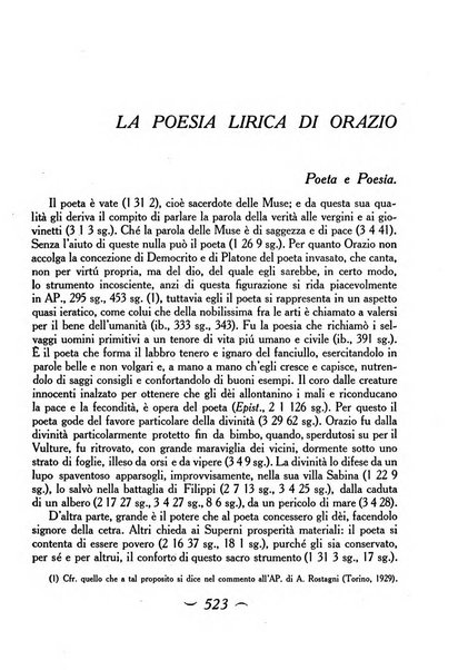 Convivium rivista di lettere filosofia e storia