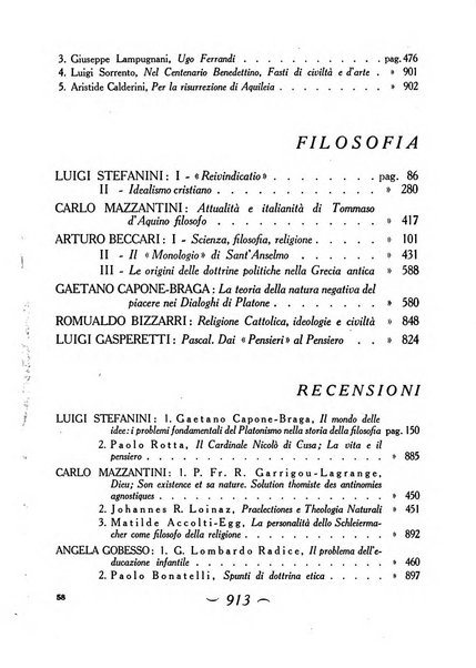 Convivium rivista di lettere filosofia e storia