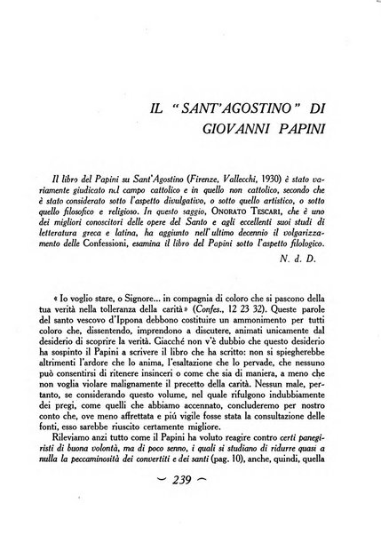 Convivium rivista di lettere filosofia e storia