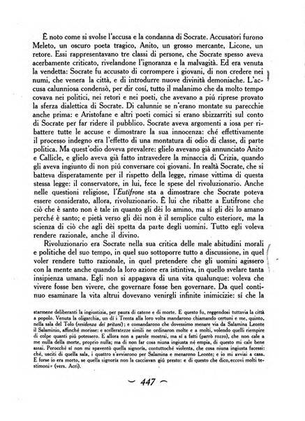 Convivium rivista di lettere filosofia e storia