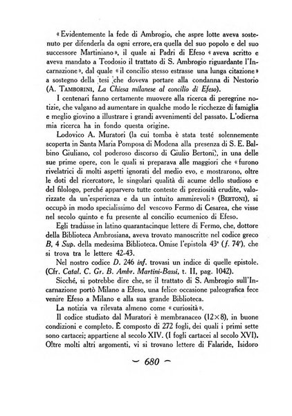 Convivium rivista di lettere filosofia e storia