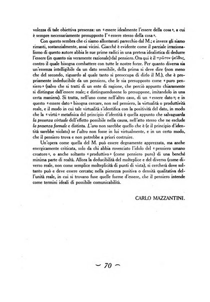 Convivium rivista di lettere filosofia e storia