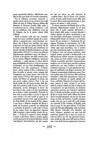 Convivium rivista di lettere filosofia e storia