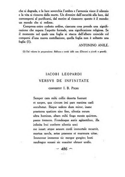 Convivium rivista di lettere filosofia e storia