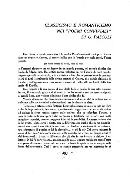 Convivium rivista di lettere filosofia e storia