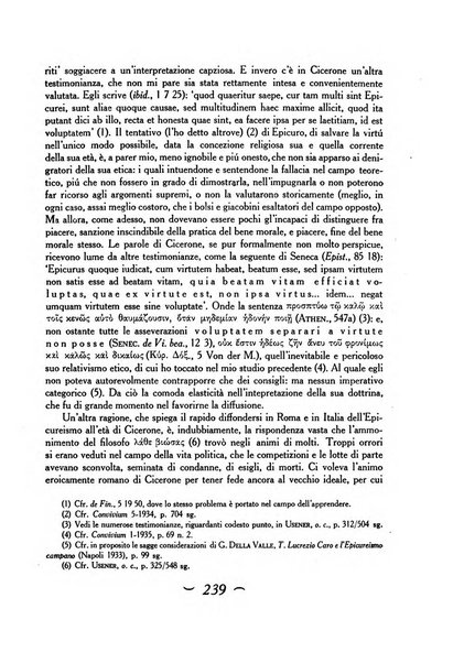 Convivium rivista di lettere filosofia e storia