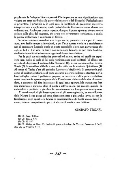 Convivium rivista di lettere filosofia e storia