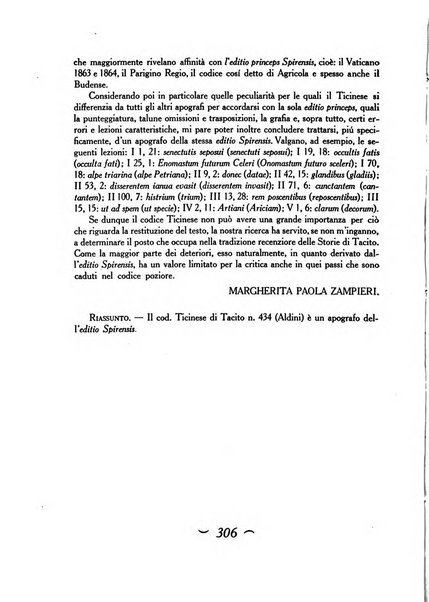 Convivium rivista di lettere filosofia e storia