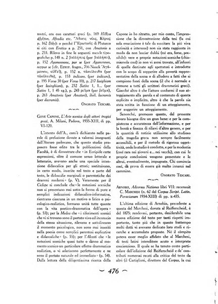 Convivium rivista di lettere filosofia e storia