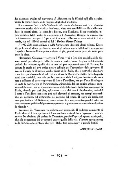 Convivium rivista di lettere filosofia e storia