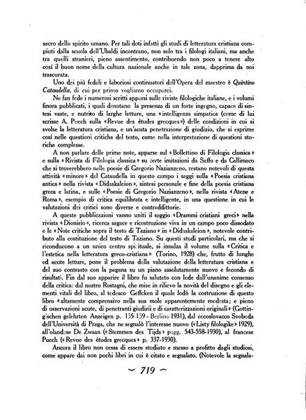 Convivium rivista di lettere filosofia e storia