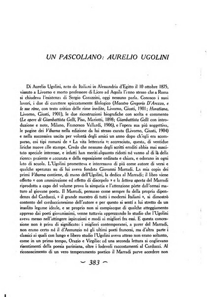 Convivium rivista di lettere filosofia e storia