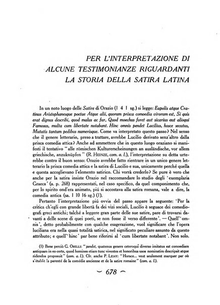 Convivium rivista di lettere filosofia e storia