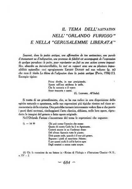 Convivium rivista di lettere filosofia e storia