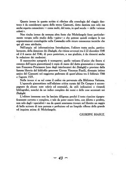 Convivium rivista di lettere filosofia e storia