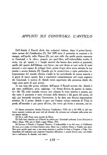 Convivium rivista di lettere filosofia e storia