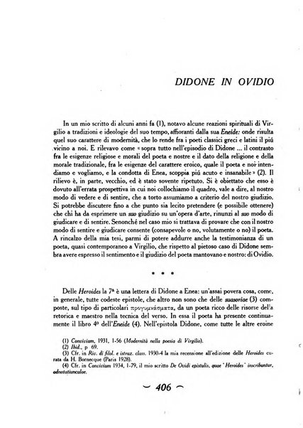 Convivium rivista di lettere filosofia e storia