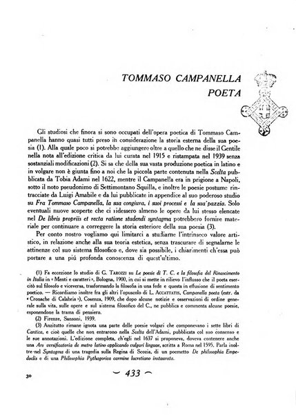 Convivium rivista di lettere filosofia e storia