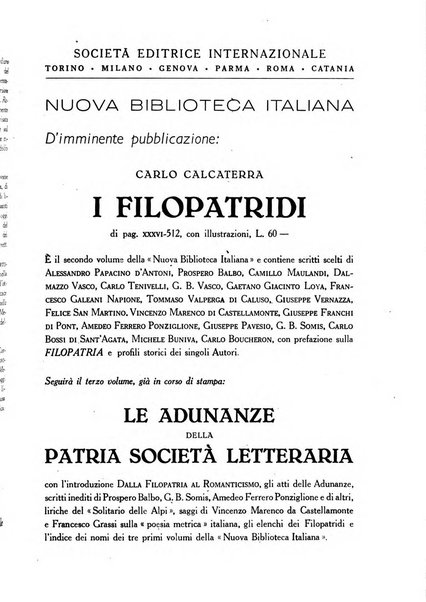 Convivium rivista di lettere filosofia e storia