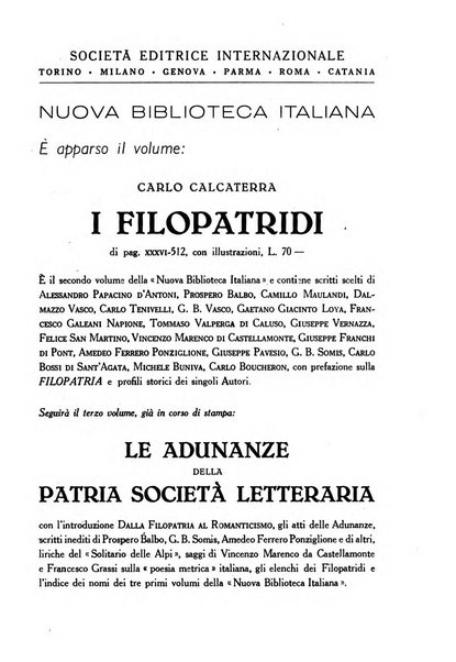 Convivium rivista di lettere filosofia e storia