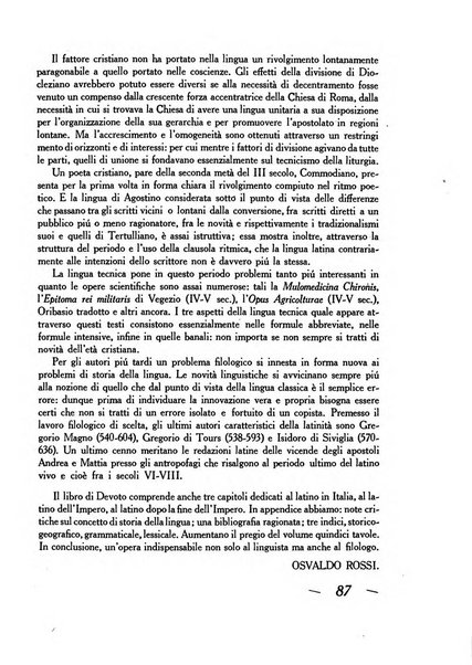 Convivium rivista di lettere filosofia e storia