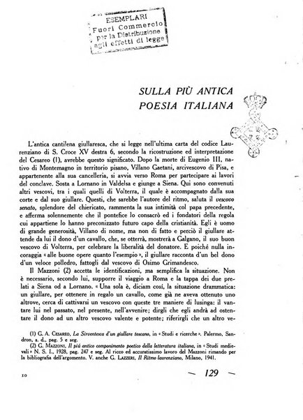 Convivium rivista di lettere filosofia e storia