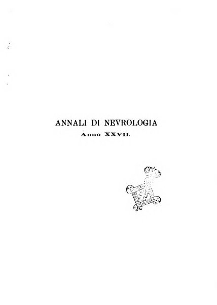 Annali di nevrologia