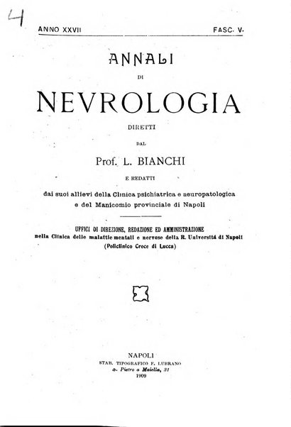 Annali di nevrologia