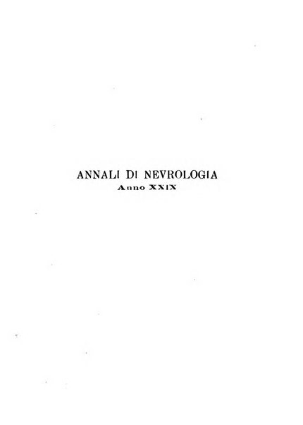 Annali di nevrologia