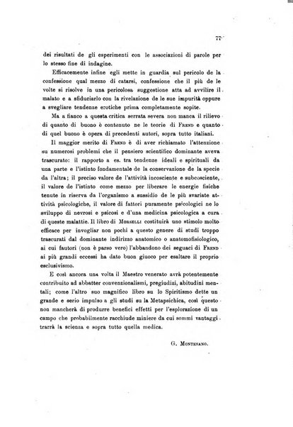 Nuova rivista di clinica ed assistenza psichiatrica e di terapia applicata