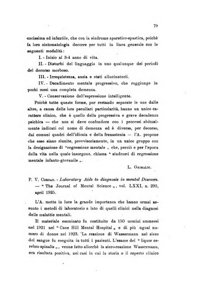 Nuova rivista di clinica ed assistenza psichiatrica e di terapia applicata