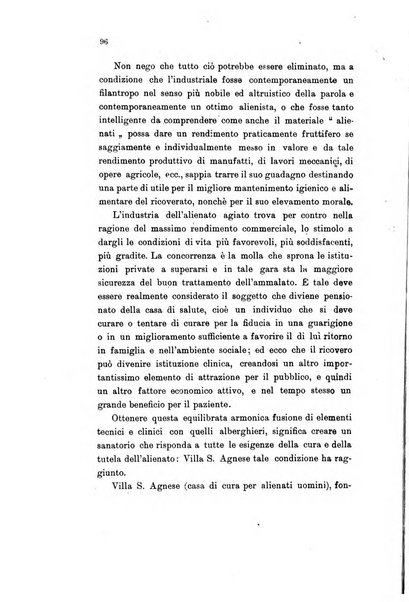 Nuova rivista di clinica ed assistenza psichiatrica e di terapia applicata