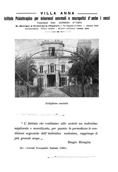 Nuova rivista di clinica ed assistenza psichiatrica e di terapia applicata