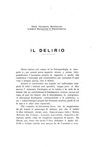 Nuova rivista di clinica ed assistenza psichiatrica e di terapia applicata