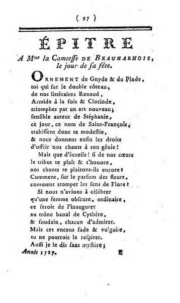 Almanach des muses