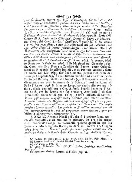 Atti e memorie inedite dell'accademia del Cimento e notizie aneddote dei progressi delle scienze in Toscana ecc