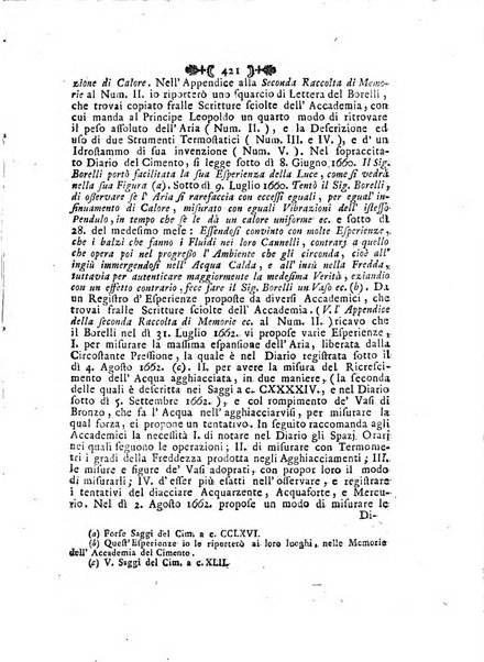 Atti e memorie inedite dell'accademia del Cimento e notizie aneddote dei progressi delle scienze in Toscana ecc