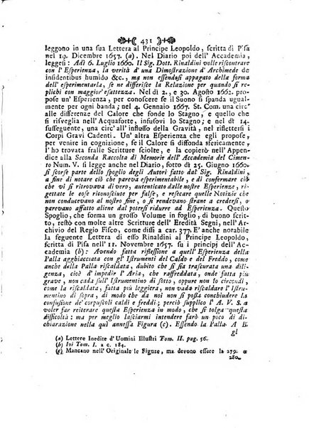 Atti e memorie inedite dell'accademia del Cimento e notizie aneddote dei progressi delle scienze in Toscana ecc