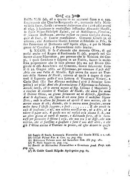 Atti e memorie inedite dell'accademia del Cimento e notizie aneddote dei progressi delle scienze in Toscana ecc