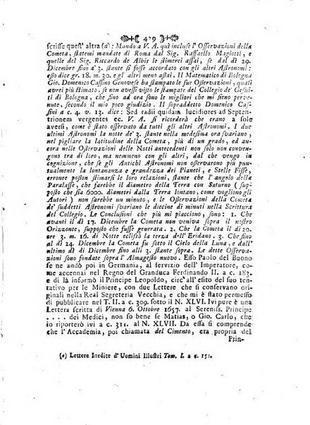 Atti e memorie inedite dell'accademia del Cimento e notizie aneddote dei progressi delle scienze in Toscana ecc