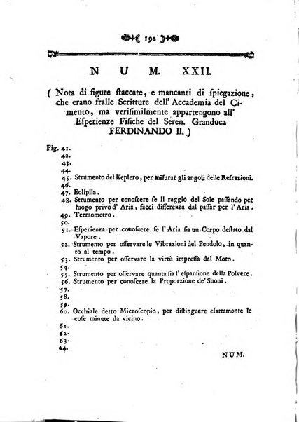 Atti e memorie inedite dell'accademia del Cimento e notizie aneddote dei progressi delle scienze in Toscana ecc