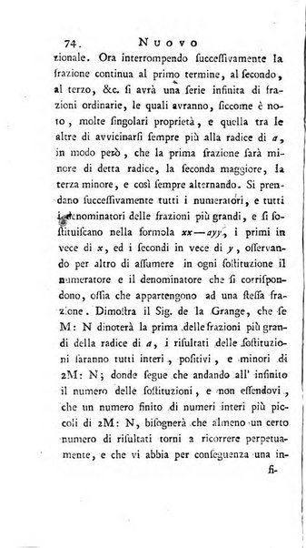 Continuazione del Nuovo giornale de'letterati d'Italia