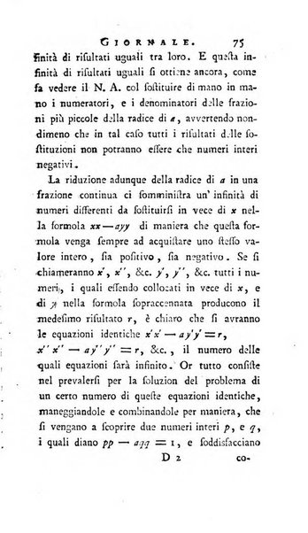 Continuazione del Nuovo giornale de'letterati d'Italia