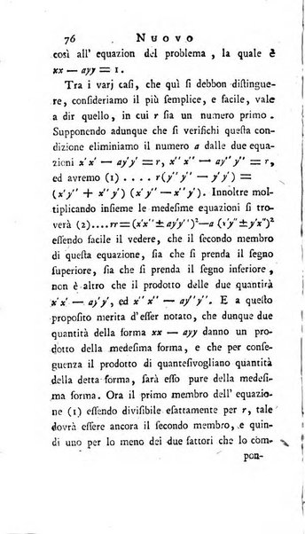 Continuazione del Nuovo giornale de'letterati d'Italia